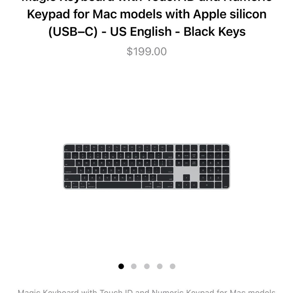 NWT - Apple Magic Keyboard with Touch ID - Picture 2 of 10
